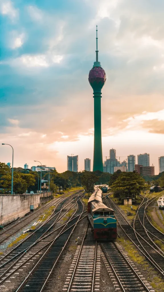 Lotus Tower in Sri Lanka